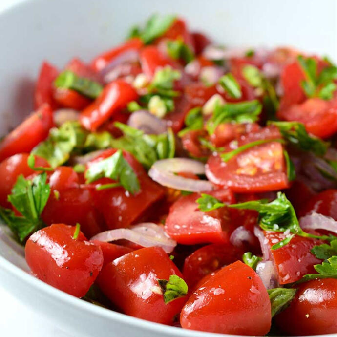 Ruby Tomato Salad
